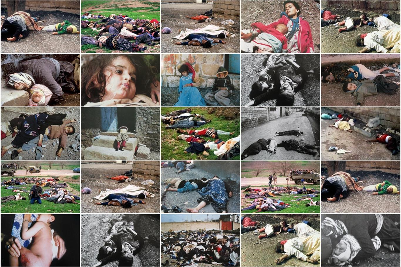 Saddam’a kimyasal silah satanlar hâkim karşısında Saddam’a kimyasal silah satanlar hâkim karşısında